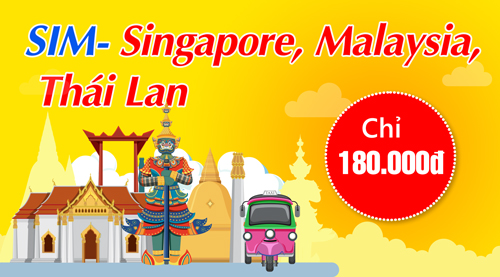 SIM Singapore, Malaysia, Thái Lan