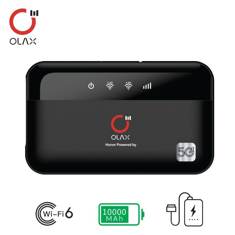 uploads/202609/4pg70qw9.jpg WiFi 4G Olax M100 – Phát sóng ổn định 2 băng tần 2.4Ghz & 5Ghz, pin 10.000mAh dùng 12 giờ, nhỏ gọn mang theo