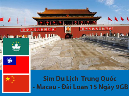 SIM du lịch Trung Quốc